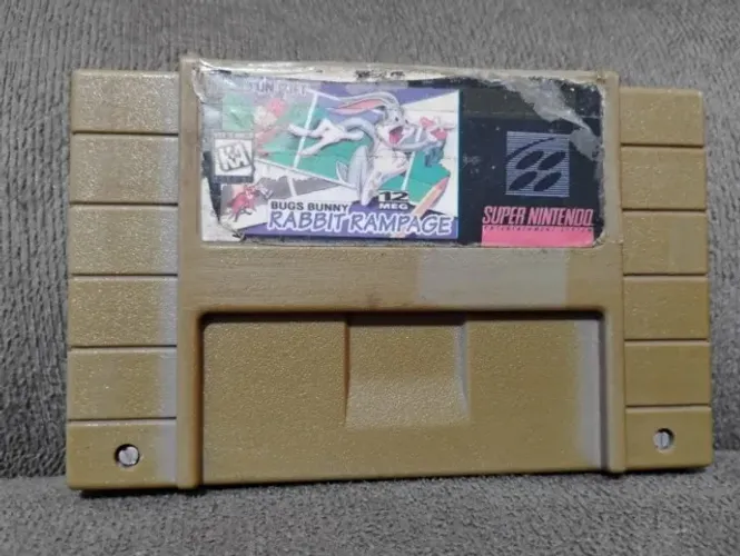 Cartucho Rabbit Rampage SNES - Paralelo