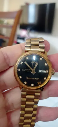 MIDO COMMANDER OCEAN STAR DATADAY automático maravilhoso relógio da afamada marca suiça