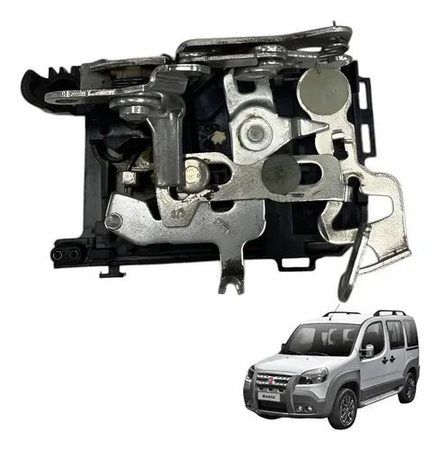 Fechadura Manual Diant Esquerda Fiat Doblo 2001 2005 2007