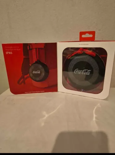 Vendo Bass Speaker Caixa de som wireless portatil Coca Cola Original - iWill