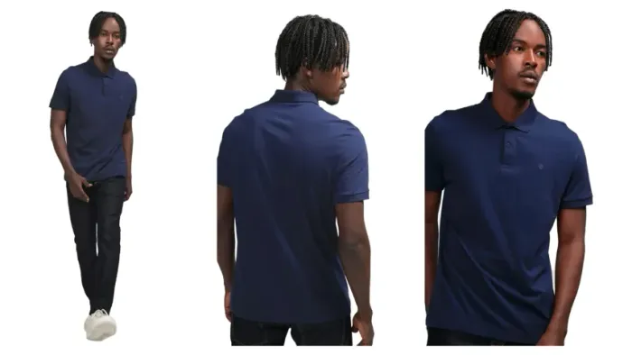 Camisa Polo Forum Masculina - Azul Marinho - Tam GG - Original e Nova