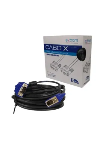 CABO VGA X VGA 10 METROS EXBOM CBX-MVGA100