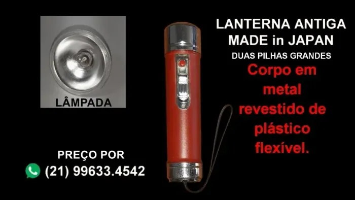 Lanterna antiga - Made in Japan