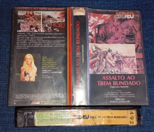 VHS Legendado Assalto Ao Trem Blindado