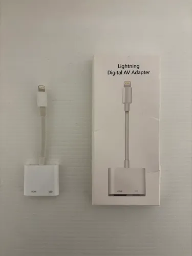 Adaptador Lightning HDMI AV Digital impecável