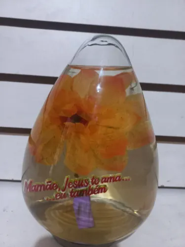 Enfeite decoração com flor antigo 