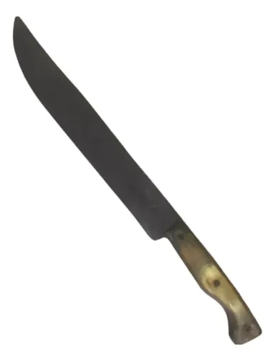 Faca Schuler Antiga Cabo Chifre 33 Cm-Churrasqueira