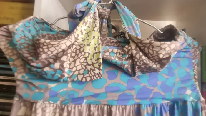 Vestido estampado feminino