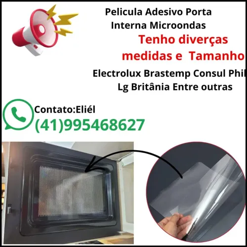 Película Adesiva Porta Micro-ondas