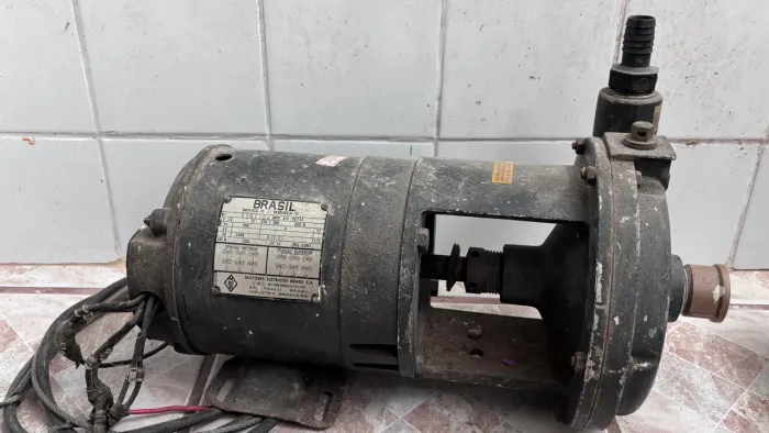 Motor elétrico com bomba centrífuga integrada