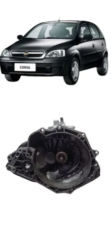Caixa Marcha Chevrolet Corsa Joy Max Frente Montana 1.0 8v