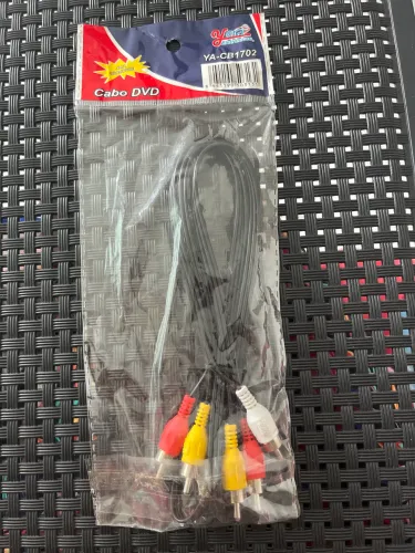 Cabo Áudio DVD P2+3RCA