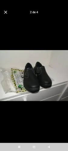 Sapato/Botina de Segurança Preto - nº 38 Marca Primavera 