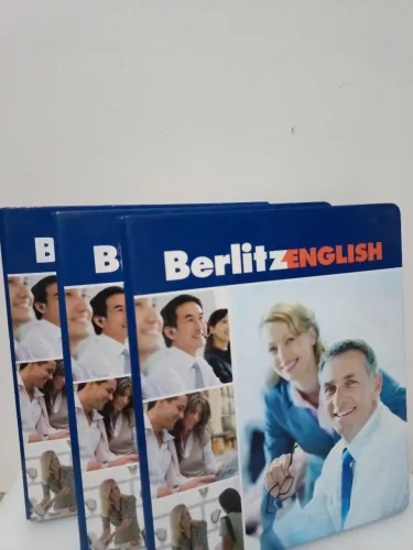 Apostilas berlitz english com cd, módulo 3,4,5