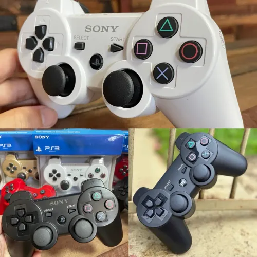 Controle PS3 PC Dualshock 3 para Playstation 3 ENTREGAMOS COM GARANTIA