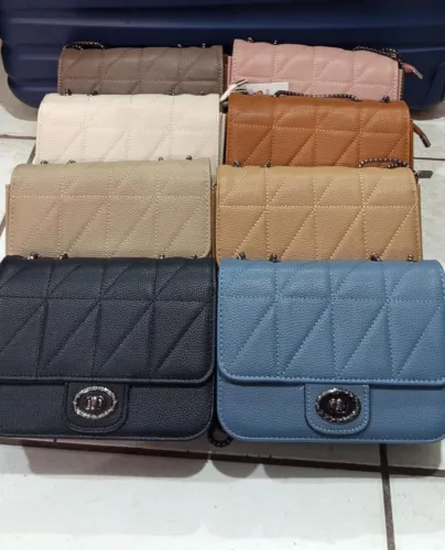 Kit com 8 Bolsas de Ombro - Diferentes Cores