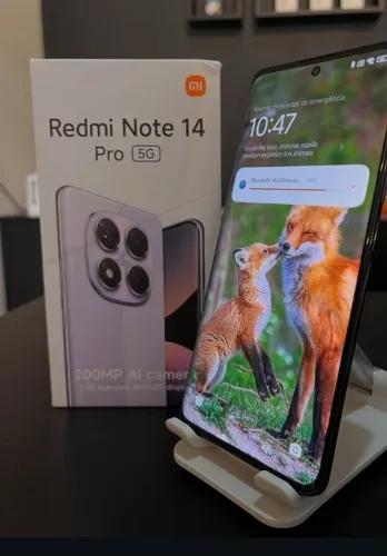Note 14 Pro 5G 256/8 Câmera Incrível 200 MPX Lacrado 