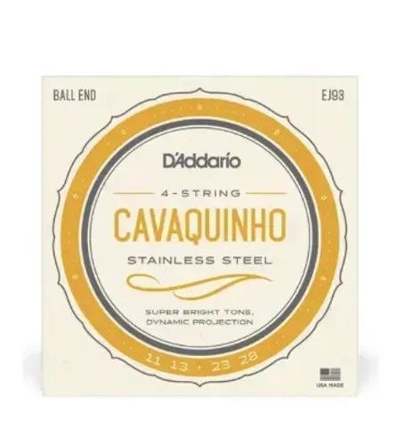 Encordoamento Cavaquinho .011 D'addario Stainless Steel Ej93
