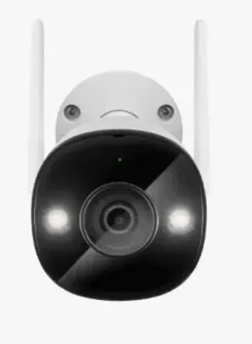 03 Câmera de Video Segurança Intelbras Wi-fi Full Hd Full Color Cor Branca