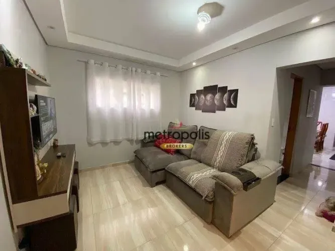 Casa à venda, 200 m² por R$ 801.000,00 - Nova Gerti - São Caetano do Sul/SP