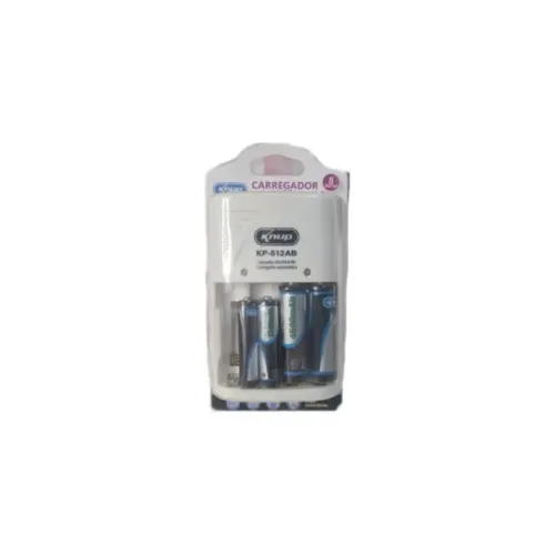Carregador de Pilhas Knup KP-512AB