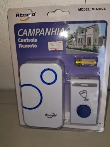 Campanhinha Átomo Controle Remoto