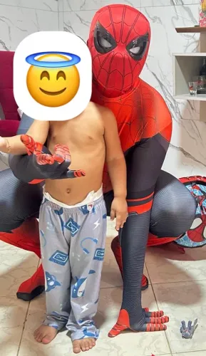 Fantasia Cosplay Homem Aranha