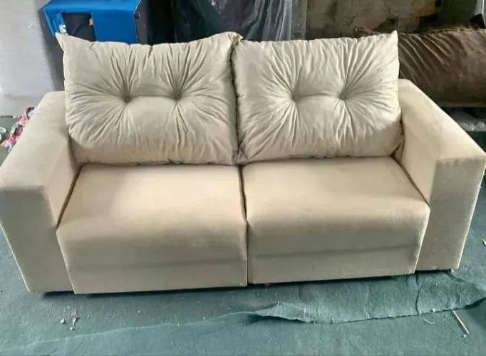 Sofá 2 Lugares retrátil 1.80m Confortável e Moderno várias cores 