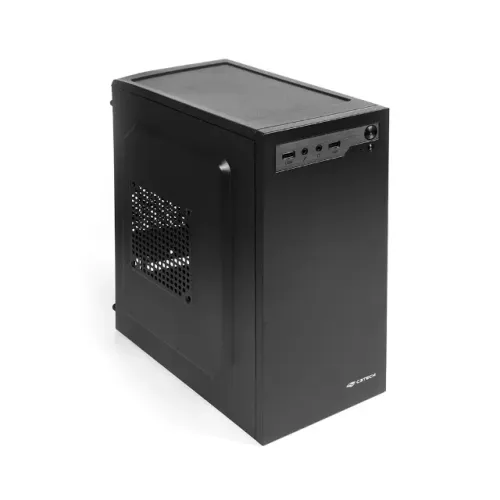 Gabinete Office C3Tech MT-27BK - Micro-ATX e Mini-ITX - WZetta