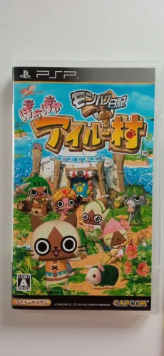 Jogo Monhun Nikki Poka Poka Ailu Mura PSP