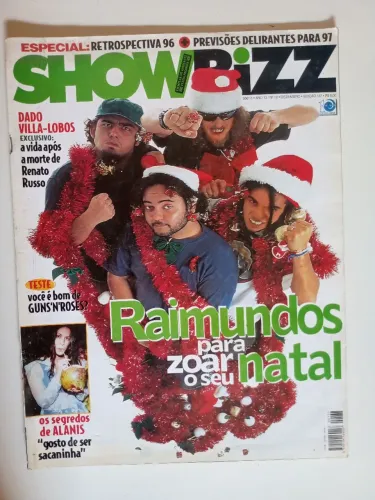 Revista Showbizz - Edição Especial: Retrospectiva 96 - Previsões Delirantes para 97