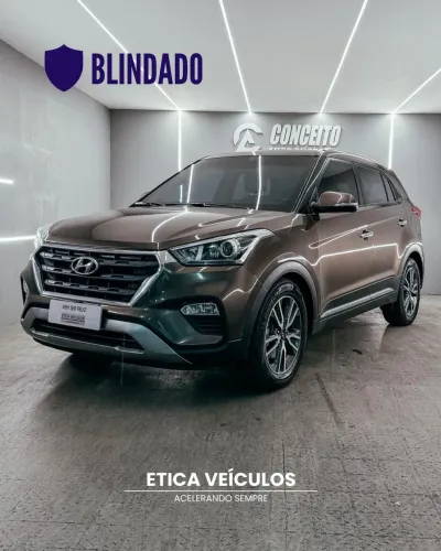 Hyundai Creta Prestige 2.0 Flex Automático 2018 (BLINDADO)