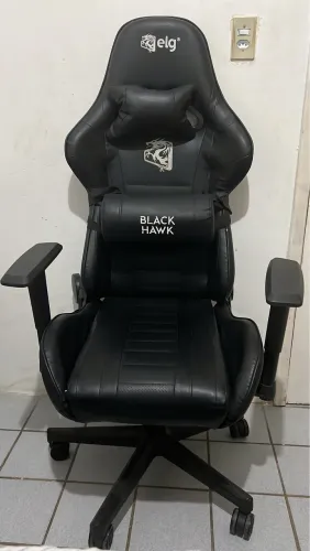 Cadeira Gamer Black Hawk ELG preta
