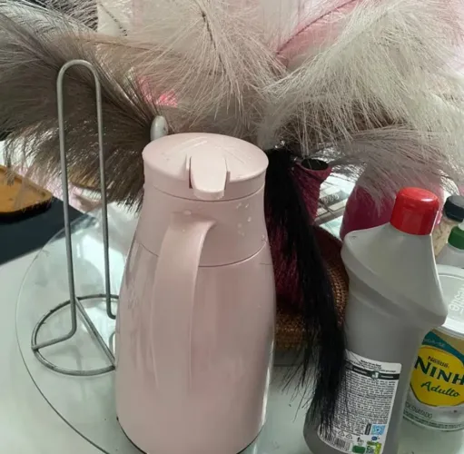 Garrafa Térmica Rosa