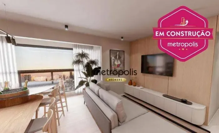 Apartamento Garden à venda, 113 m² por R$ 1.261.000,00 - Jardim - Santo André/SP