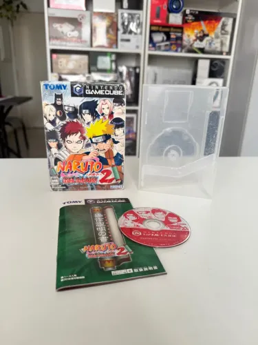 Naruto Clash Of Ninja 2 para Game Cube - Japonês