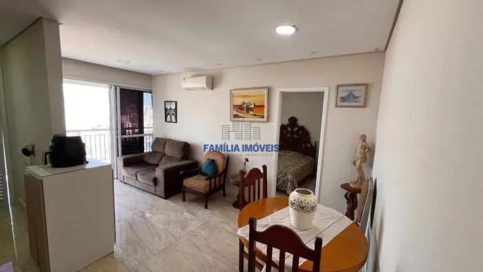 Apartamento para alugar mobiliado 1 dormitório Vila Mathias Santos