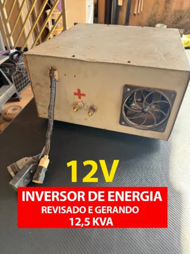 INVERSOR DE ENERGIA 12v de 12,5Kva para trios elétricos, barcos, motor home