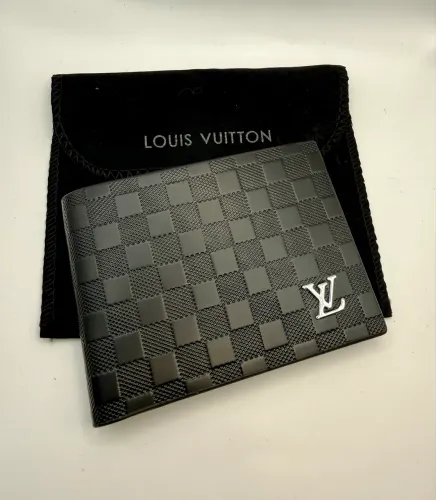 Carteira Masculina Louis Vuitton Damier Graphite em Couro Legítimo | Luxo | Premium