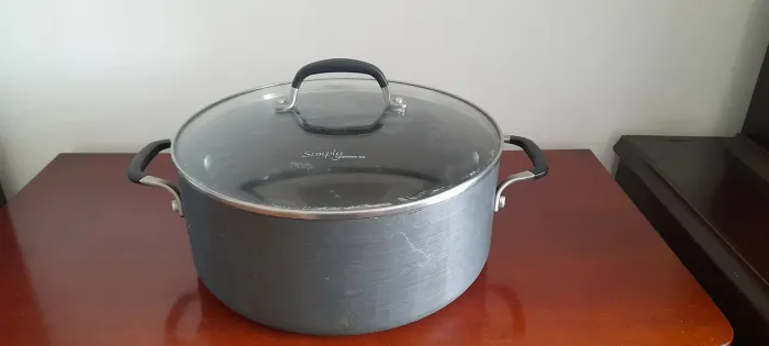 Panela com Tampa de Vidro Gourmet