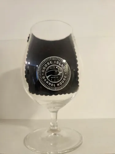 Taça raríssima de Cerveja Goose Island Barrel House