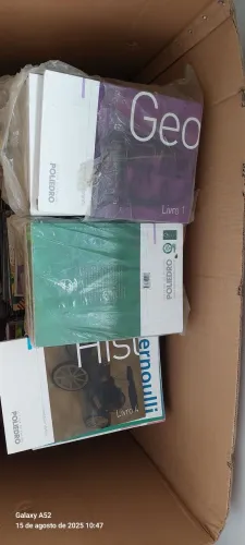 Livros e apostilas preparatórios VESTIBULAR e ENEM 