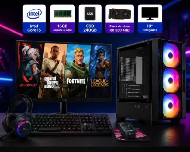 PC Gamer Completo Core i5