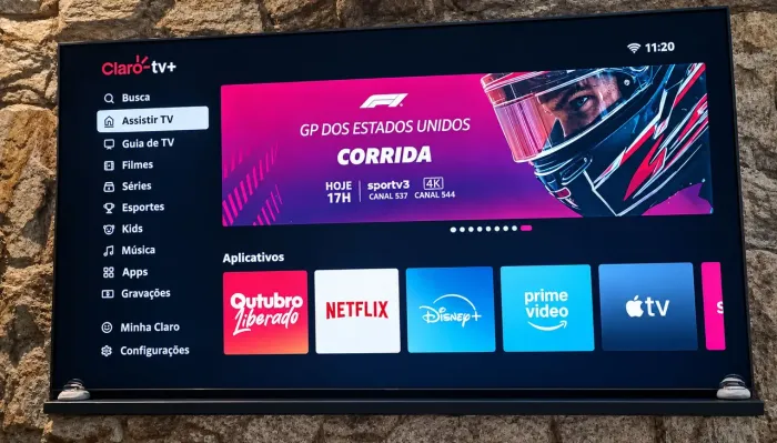 Smart tv 50 polegadas 4K Plana Philips