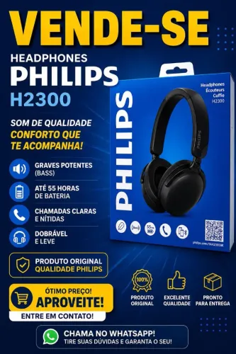 Fone de ouvido Philips