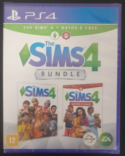 The Sims 4 Bundle Cães e Gatos Jogo Ps4 Mídia Física Novo Lacrado