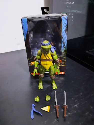 Action Figure As Tartaruga Ninjas - Leonardo 16cm