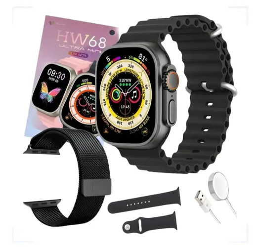 Smartwatch Hw68 Ultra Mini 41mm Tela De 1,75