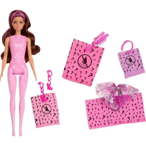 Boneca Barbie Color Reveal 6 Surpresas Mattel NOVA