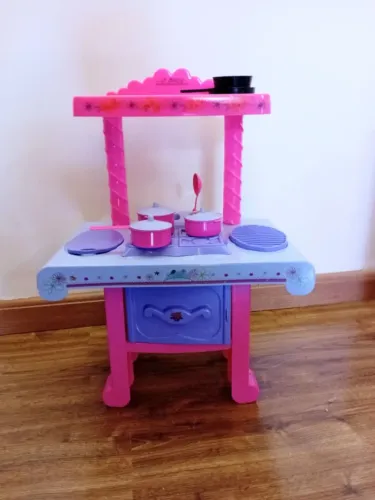 Fogão Rosa Infantil Lindo